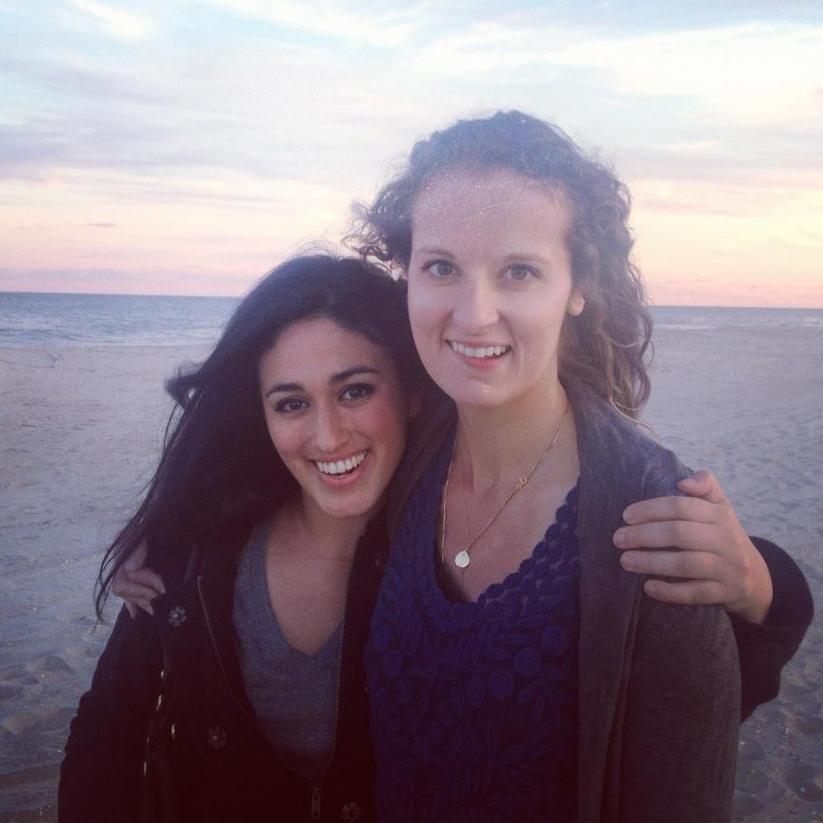 Katie and Vera taking a long walk on the beach at sunset.
Long Beach Island, New Jersey, Summer 2012