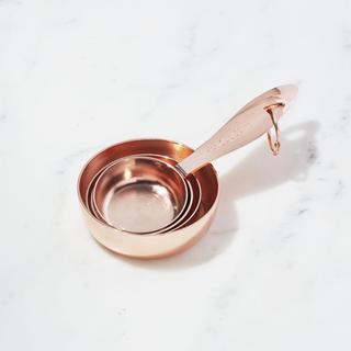 Copper Measuring Cups, Set of 4