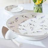 Lavandula Footed Cake Stand