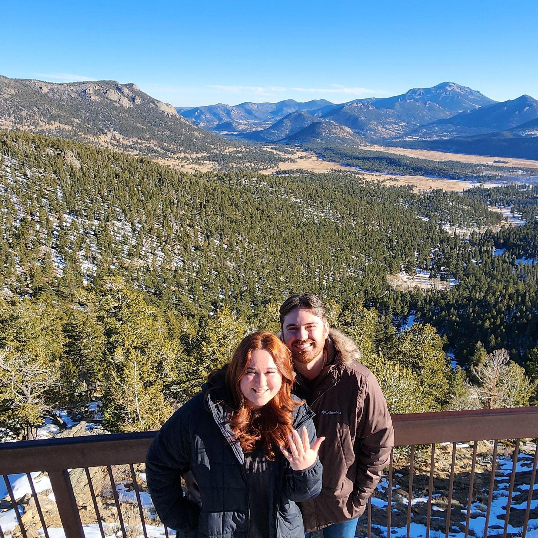 jared proposed here at many parks curve in colorado