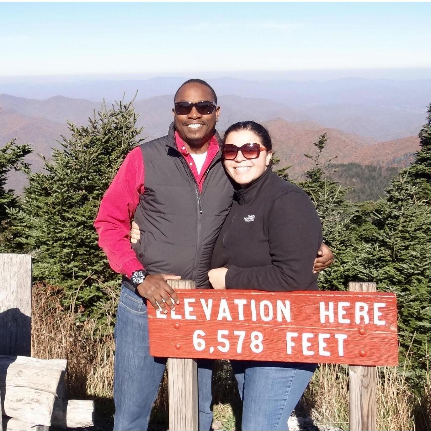 Enjoying the Smokey Mountains! We visited Mt. Mitchell for the first time on this day back in 2016.