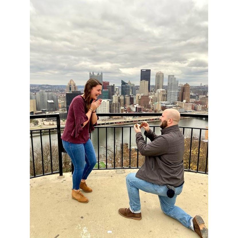 The most perfect surprise engagement!