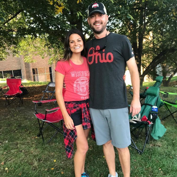 Brittany's first visit up to Columbus