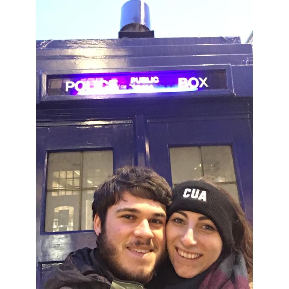 We went on a quest to find the last police box in London!  Afterward, we had some of the worst Chinese food in the entire world.