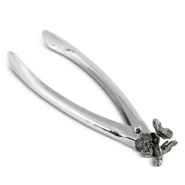 Michael Aram Black Orchid Spring Lock Tongs, Small