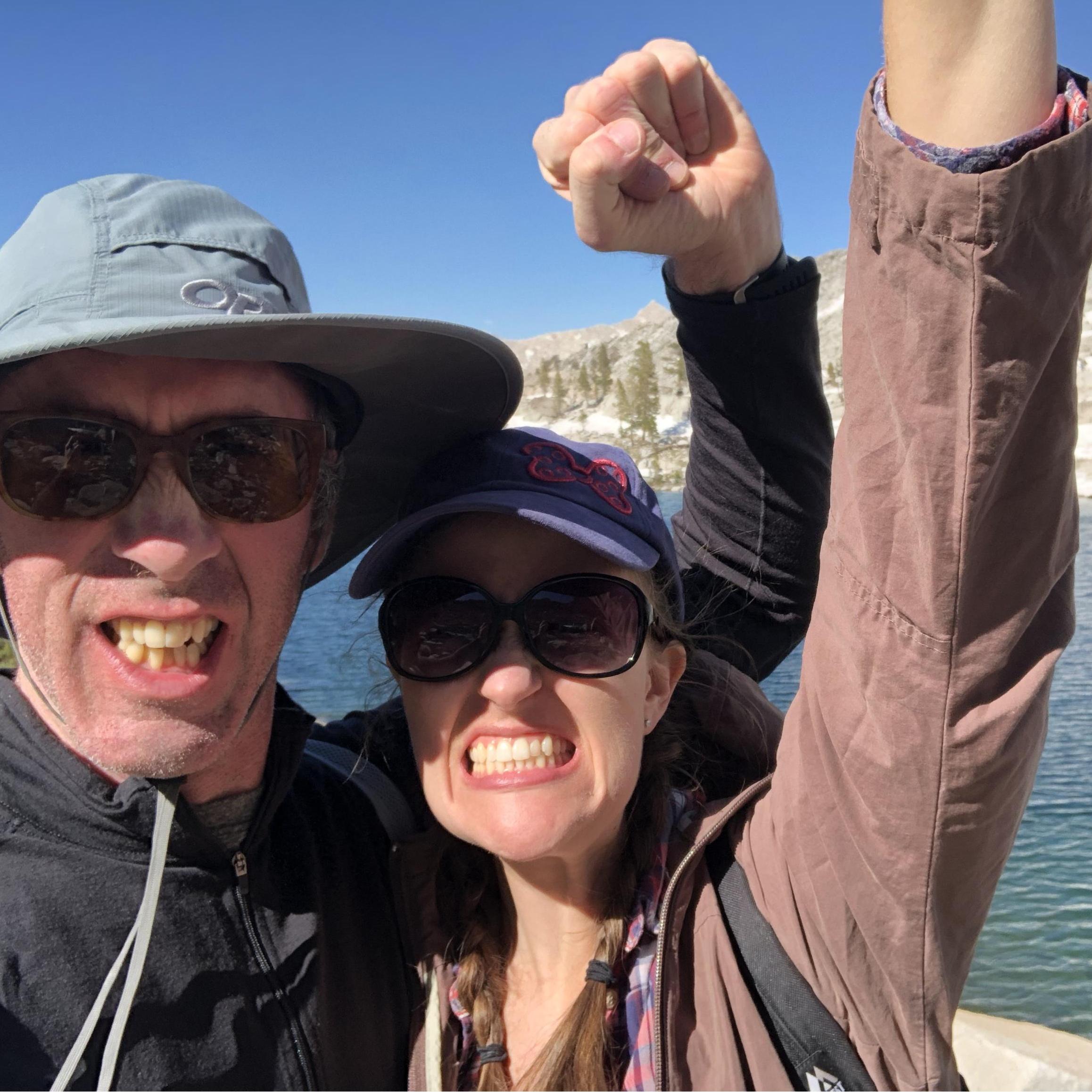 Reaching the Peak, Mosquito Lakes, East of Sacramento, California