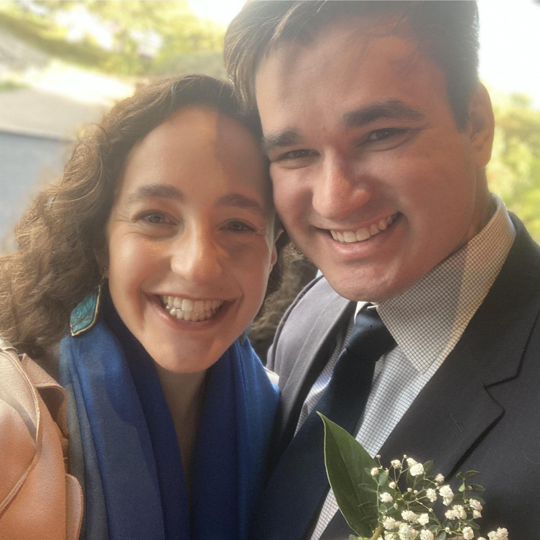 In Denmark celebrating Gabriella, Carsten's cousin's, wedding