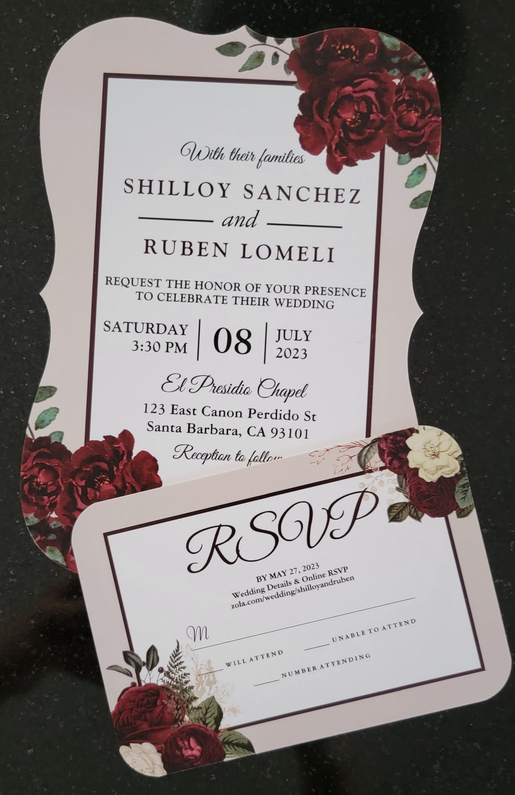 The Wedding Website of Shilloy Sanchez and Ruben Lomeli