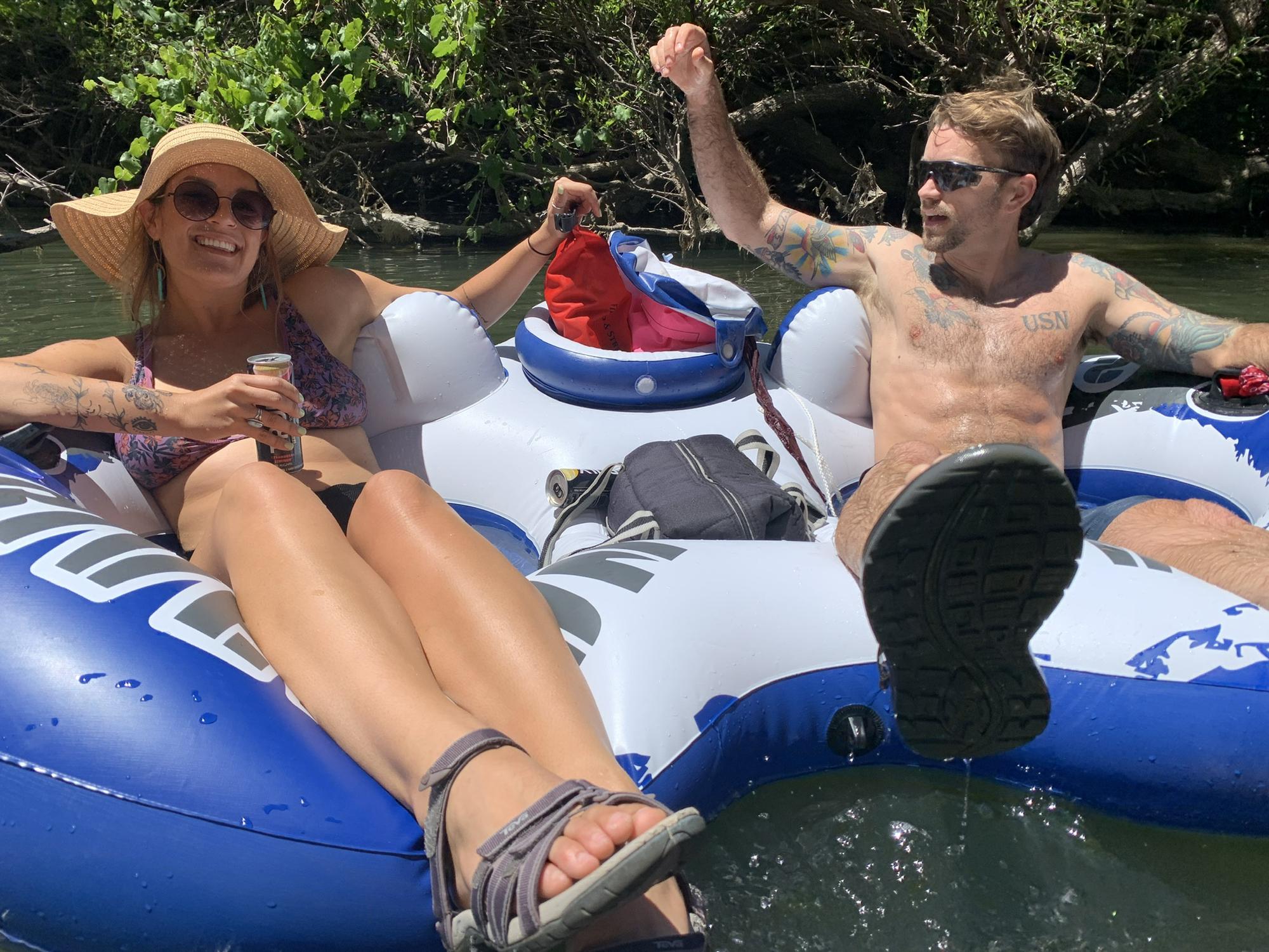 Floating the Russian River, Summer 2019