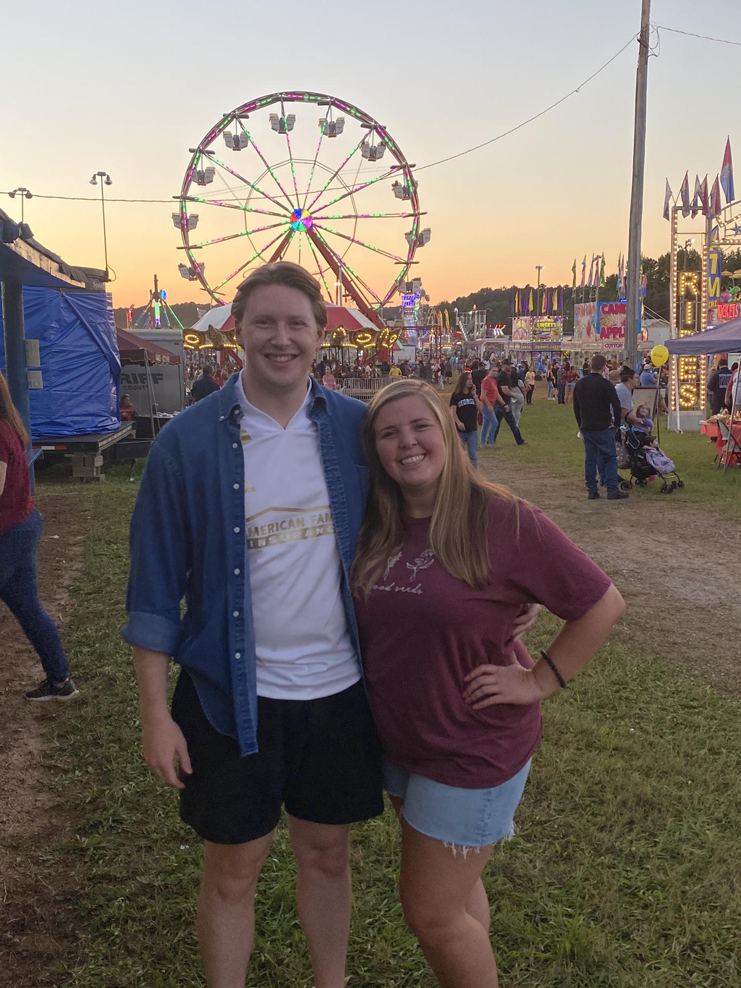 9/25/2021- Carter visited the Griffin fair and asked Mr. Derrell for his blessing!