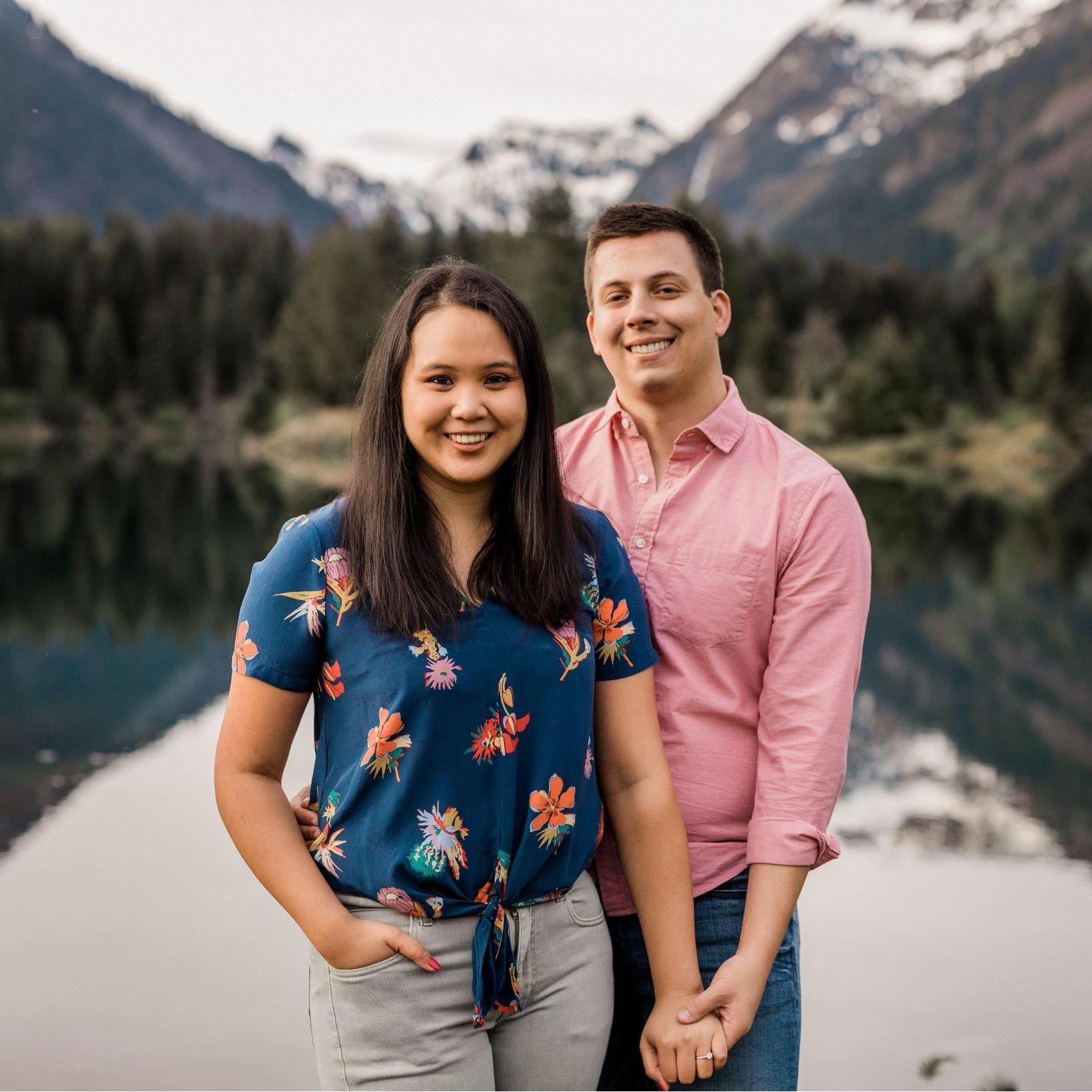 One of our favorites from our engagement shoot!