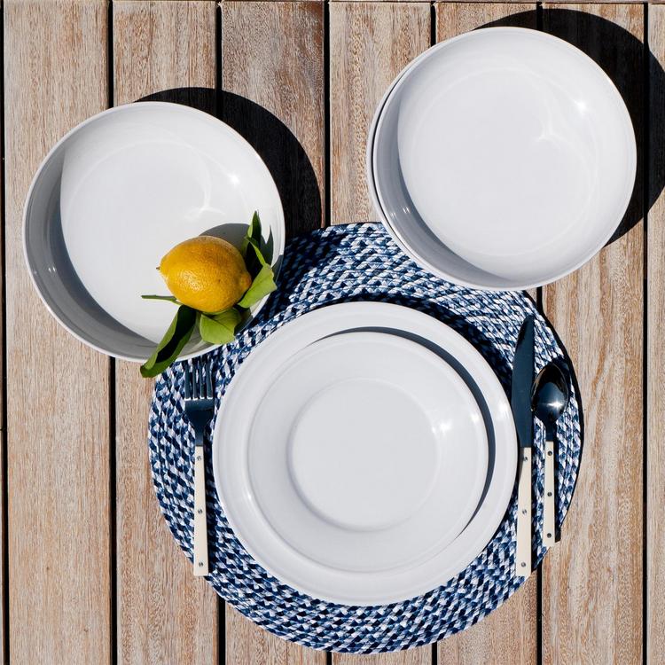 TarHong, Madison Melamine Dinner Plate, Set of Zola