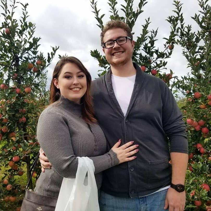 Apple picking at Milburn Orchards, Oct. 22, 2018