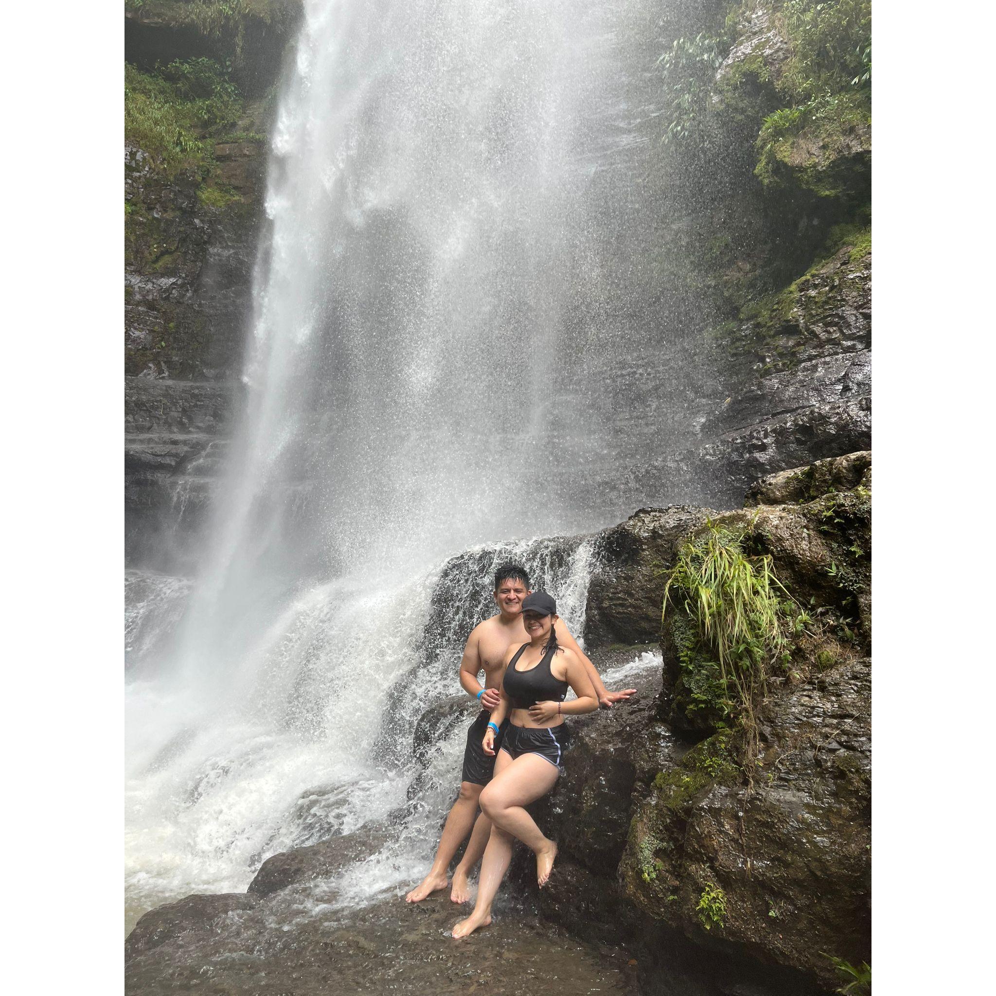 Visitando las Cascadas de Juan Curí