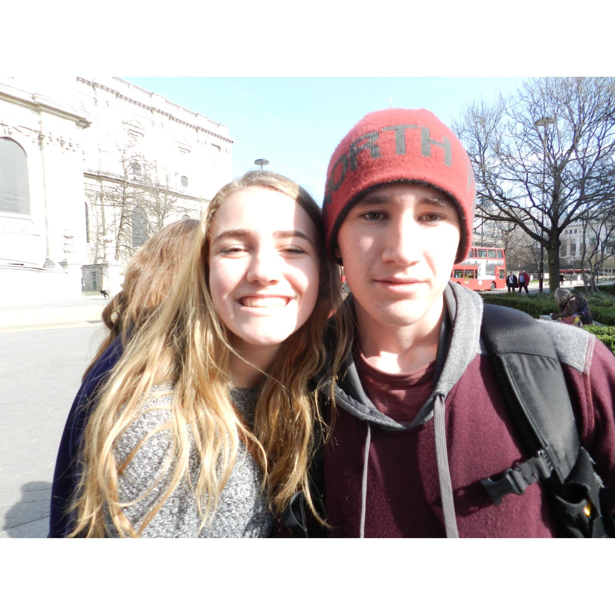 9th grade class trip-- London