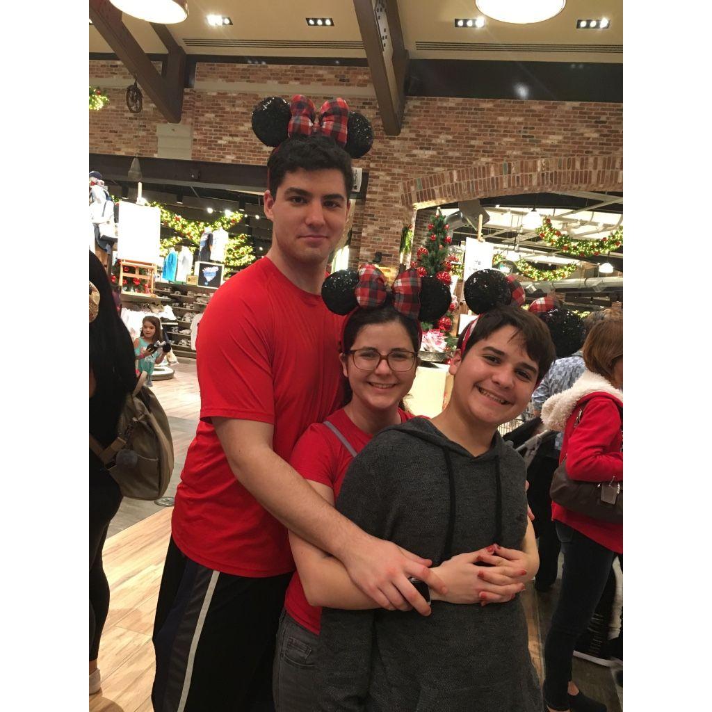 Our first Disney trip together. Ft. Jean.