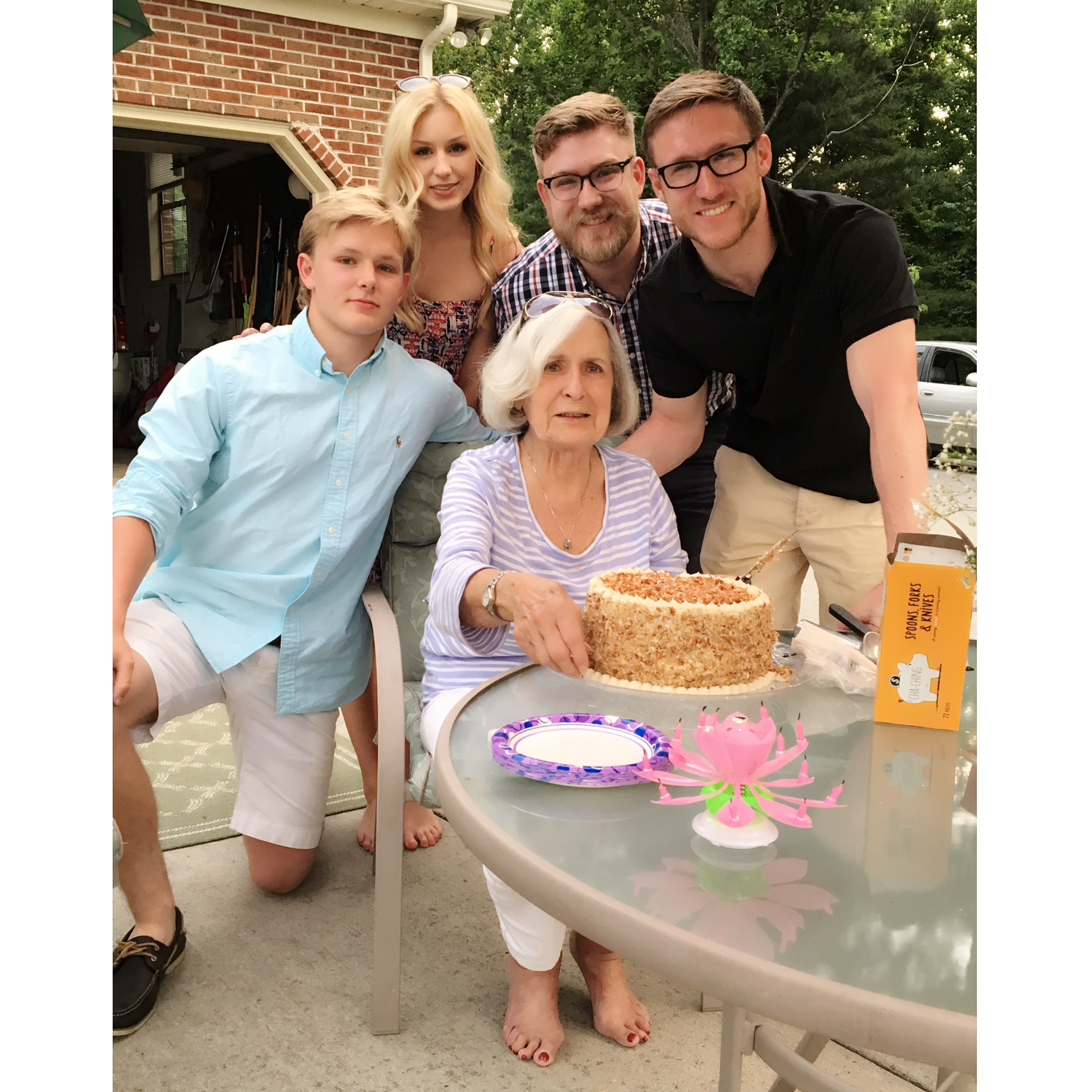 Celebrating Nanny.