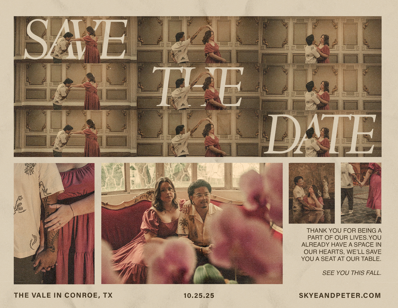The Wedding Website of Peter Fazon and Skye Slater