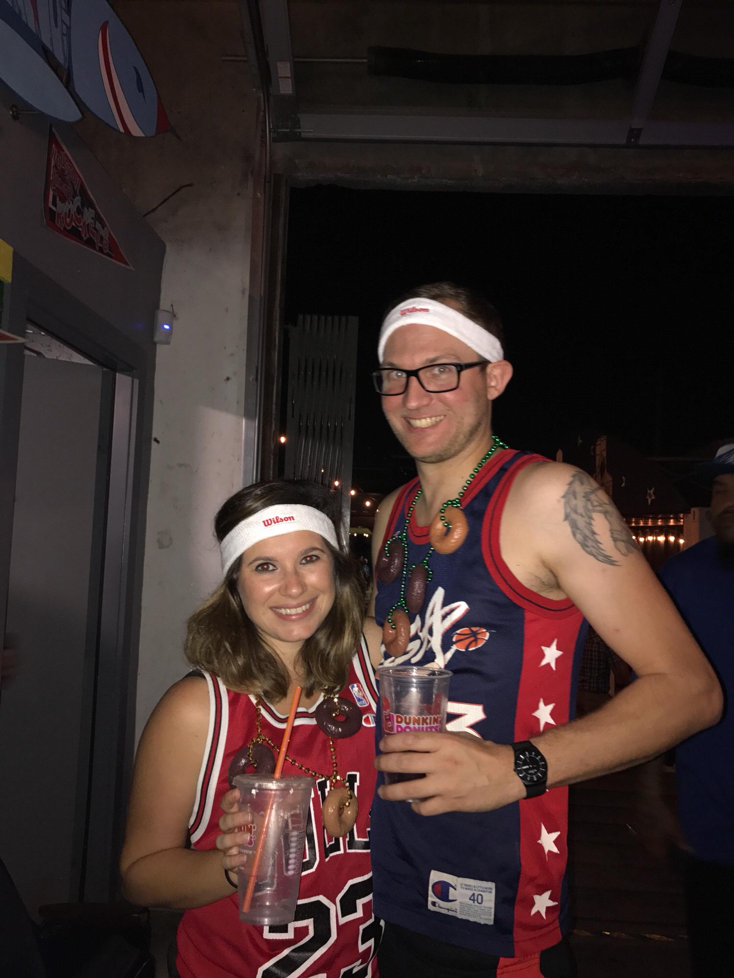 Halloween Party at 8th Wonder! Guess our Costume :)