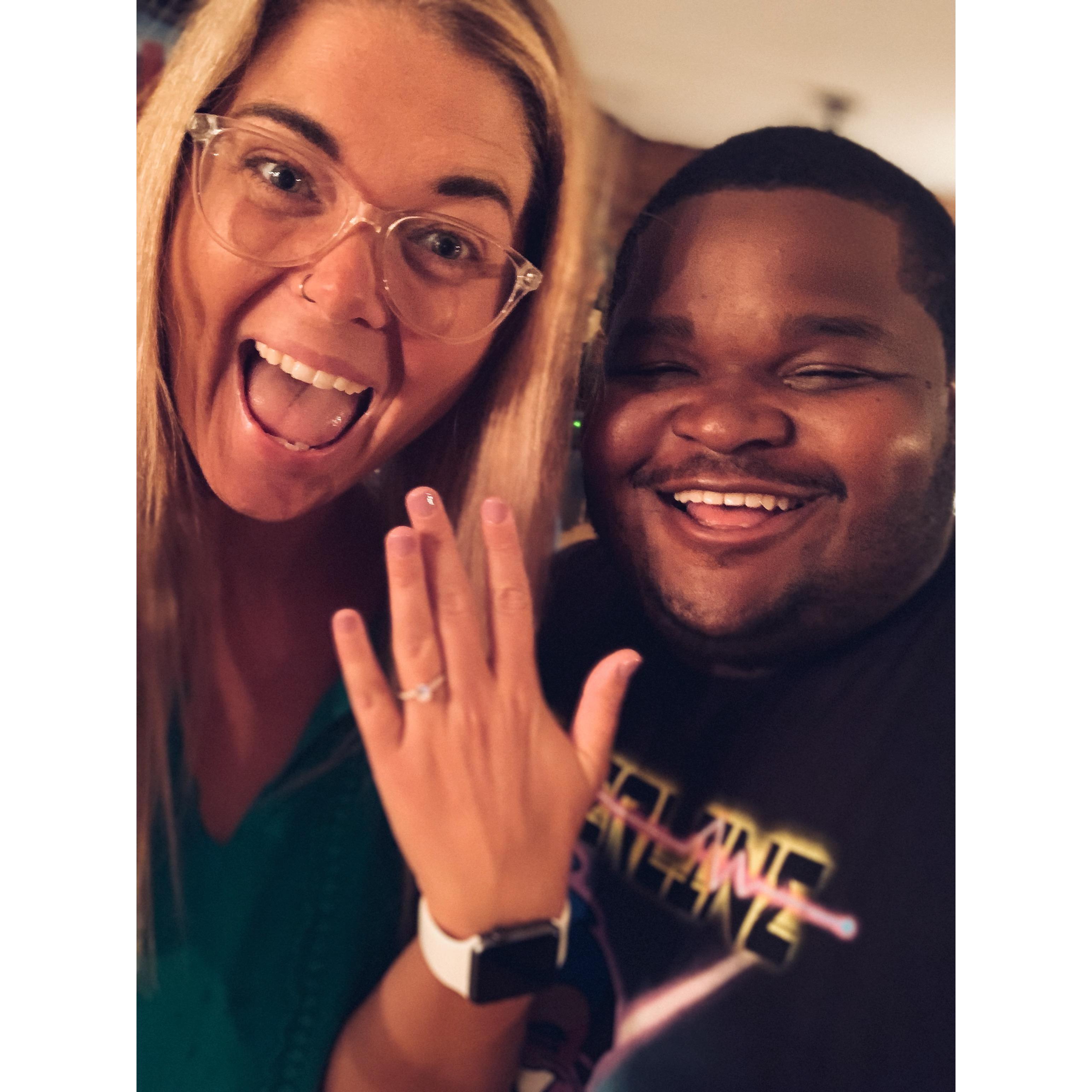 Right after Les proposed.