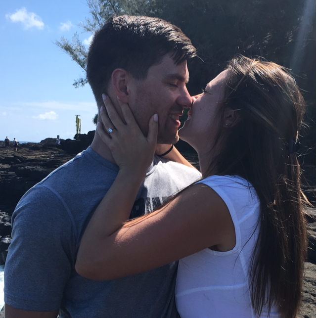 Right after we got engaged ~2017