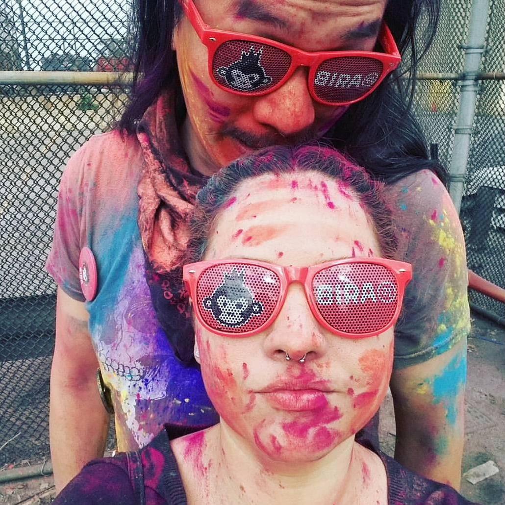 Getting dirty together - Holy Festival NY.