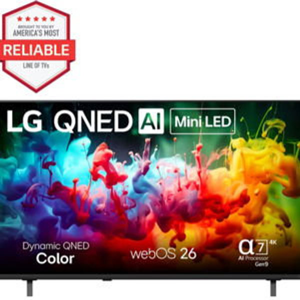 55 Inch Class LG QNED AI QNED75B Mini LED 4K Smart TV 2026