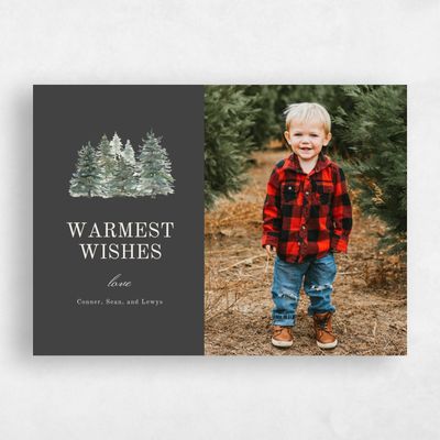 Grey Holiday Card - Tallahala