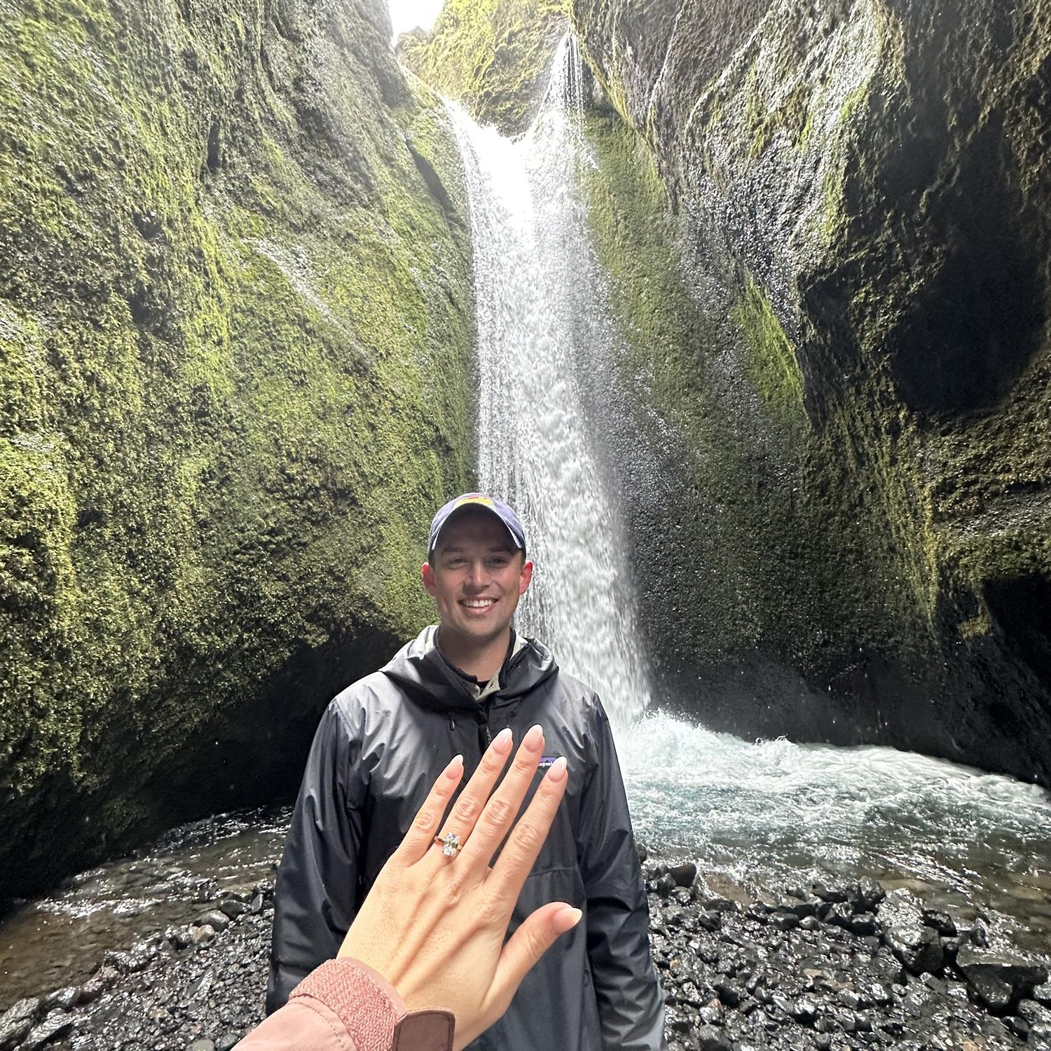 Engaged in Iceland May 2025!