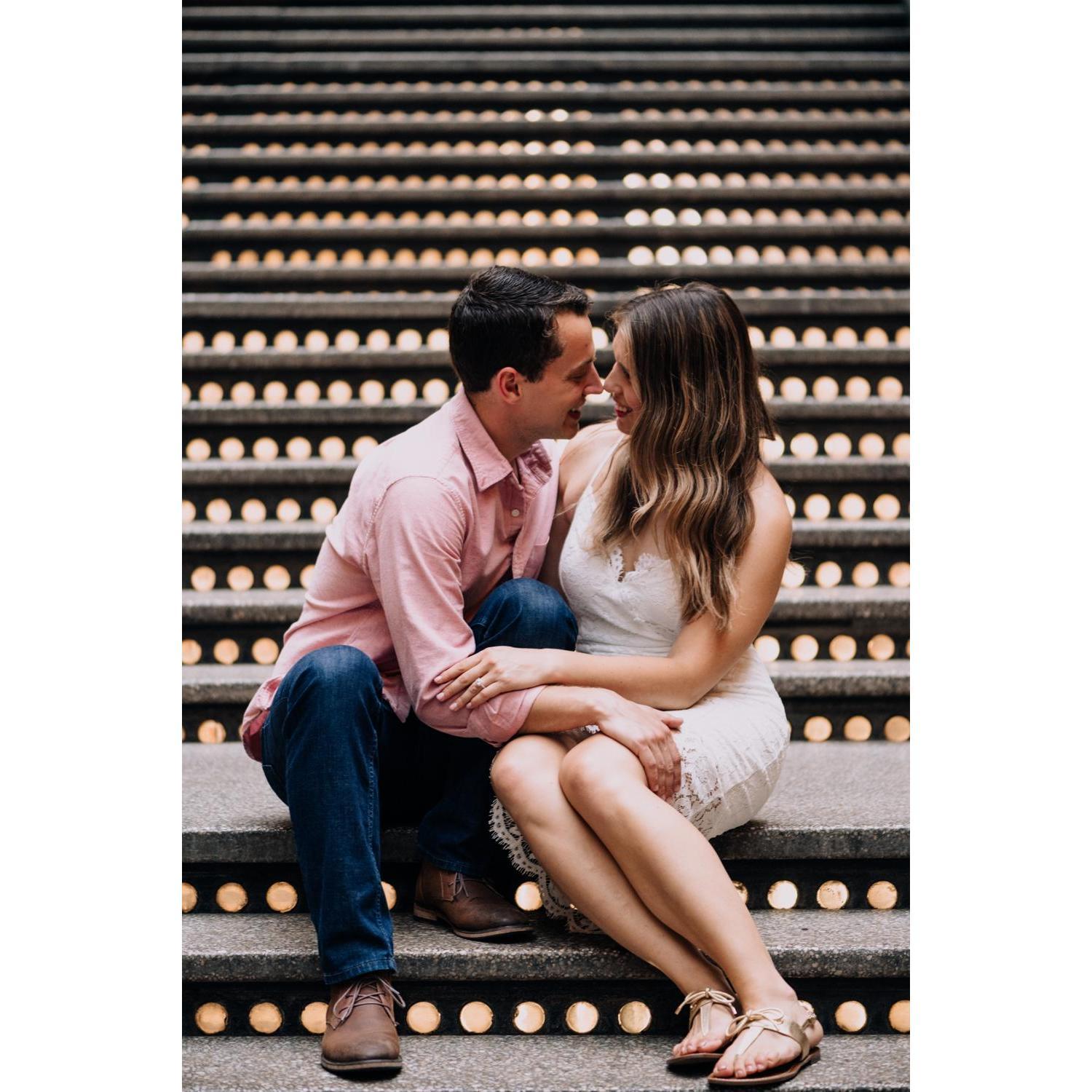 Engagement photos by Emily Schutz