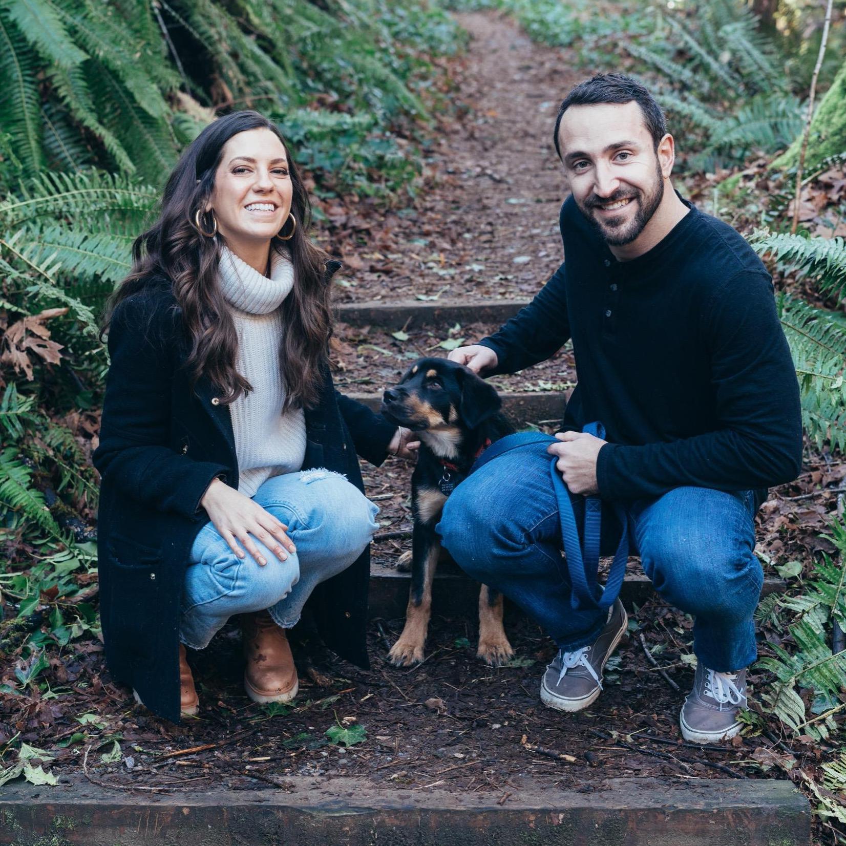 Ravenna Park with Lucy. Photo by our dear friend, Casey Berner.