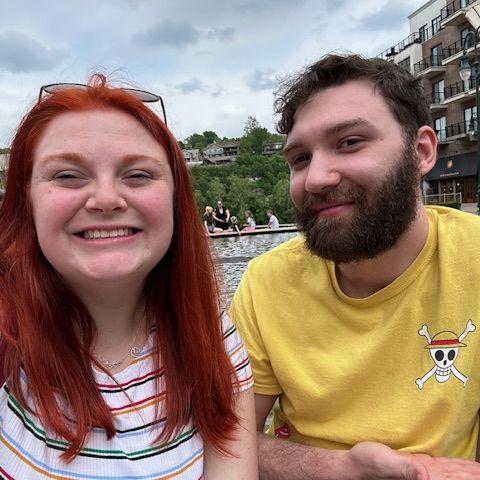 Our first trip together was with Katie's family to Branson (RIP original Fire in the Hole!)