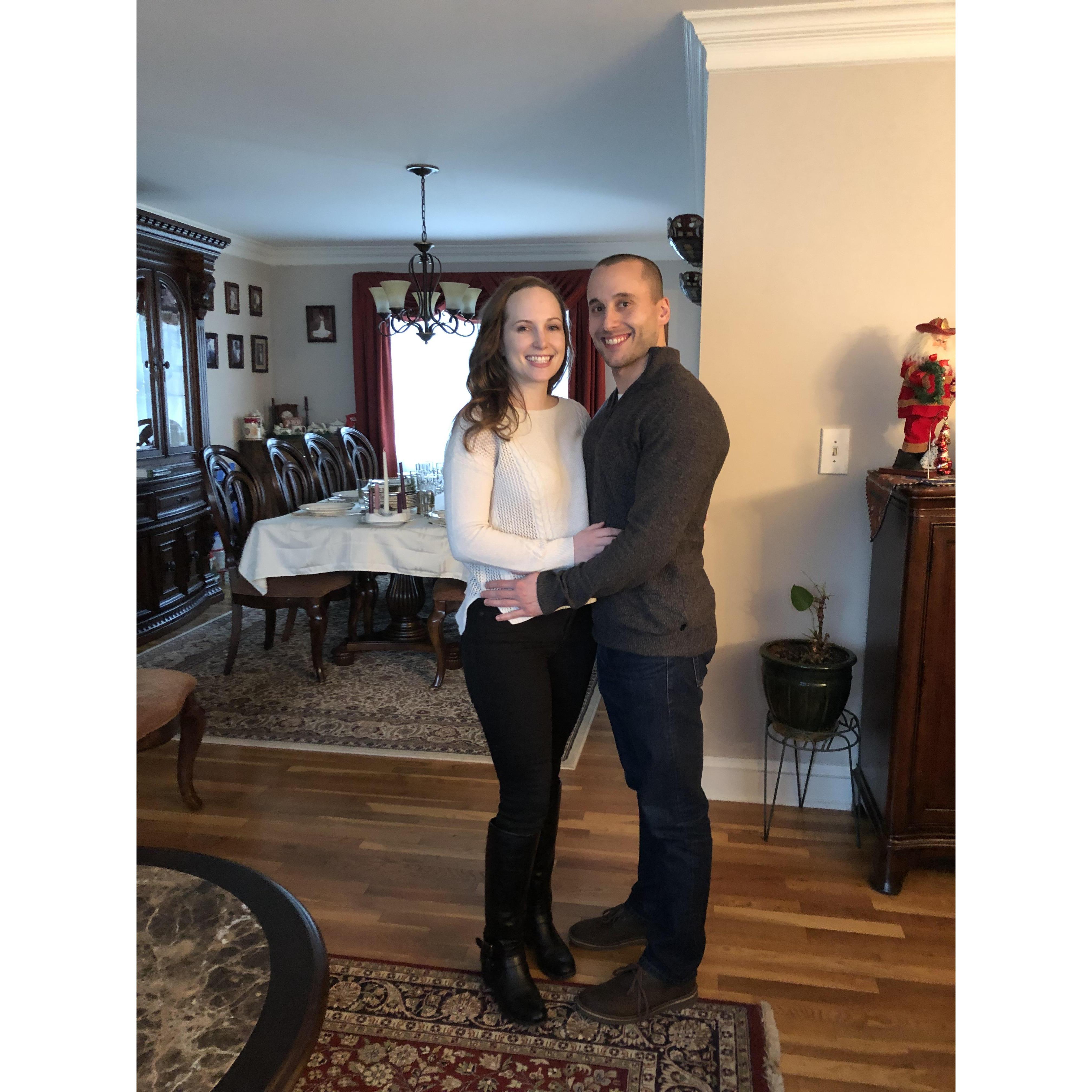 Our first Christmas together