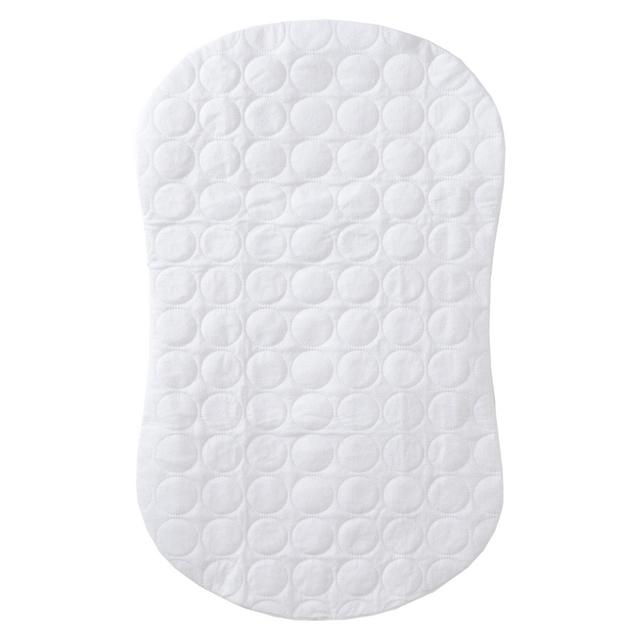 Halo Bassinest Swivel Sleeper Mattress Pad Waterproof Polyester, White