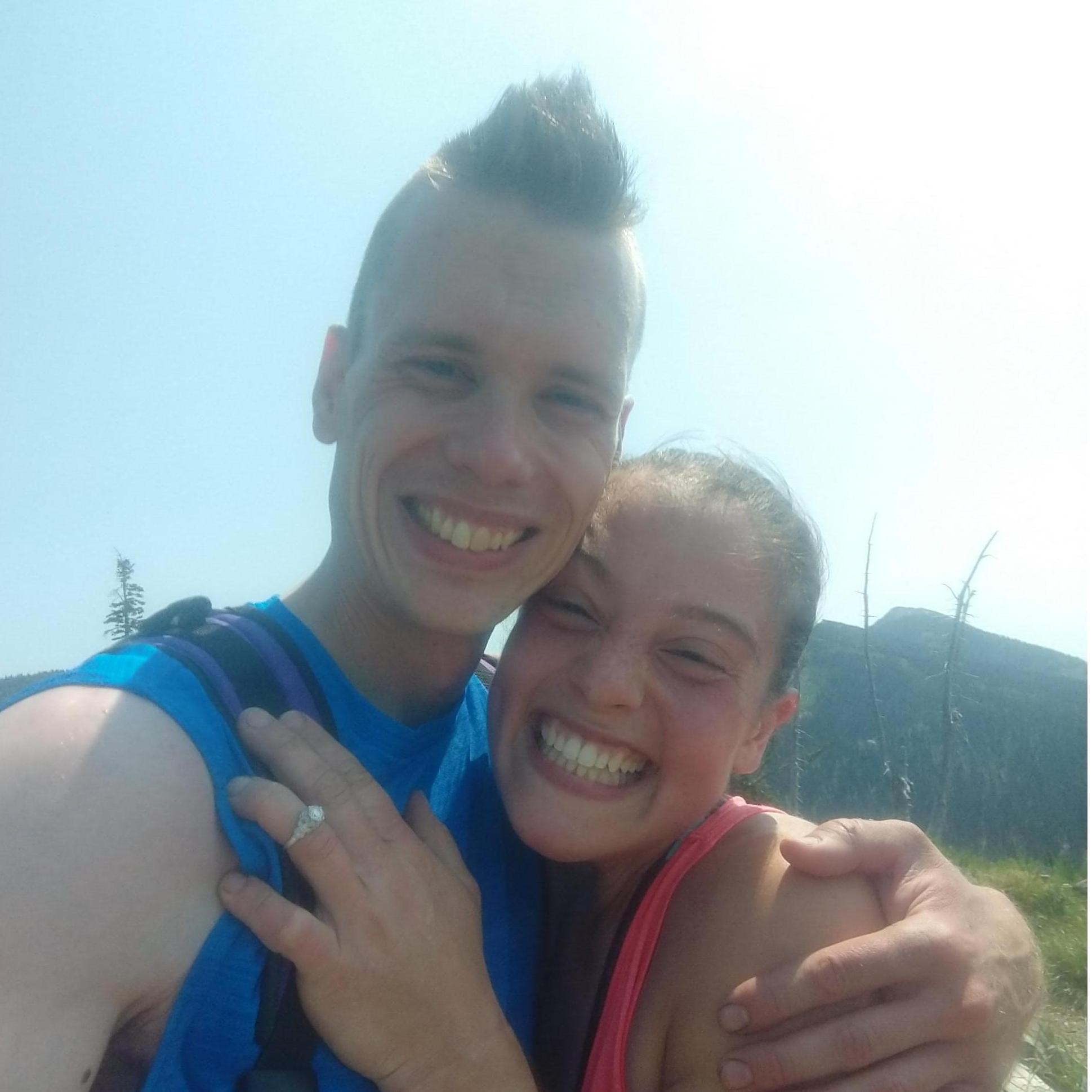 When Amber said "yes" to the love of her life!