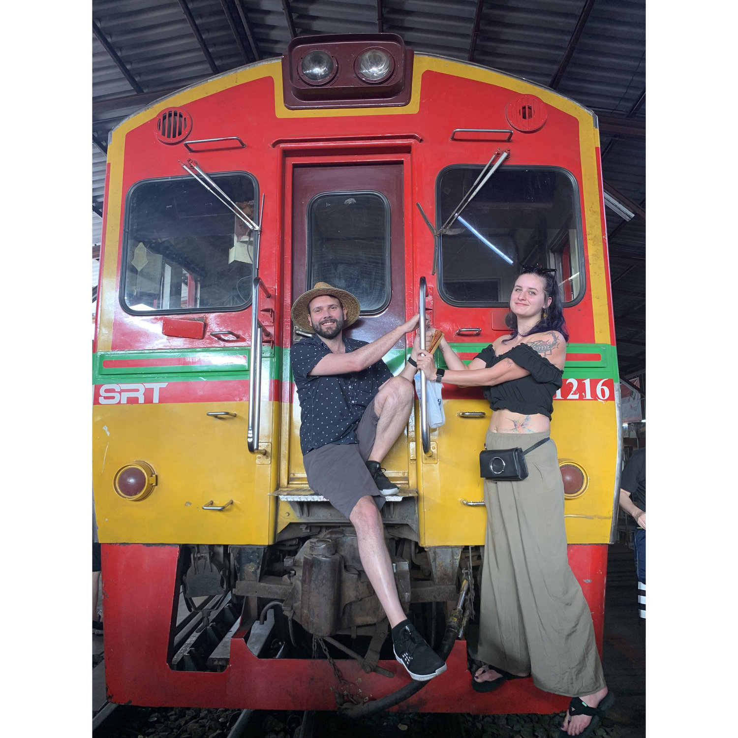 Mae Klong Railway Market in Bangkok for Haley's 23rd birthday, and also our first international trip together.
November 2019