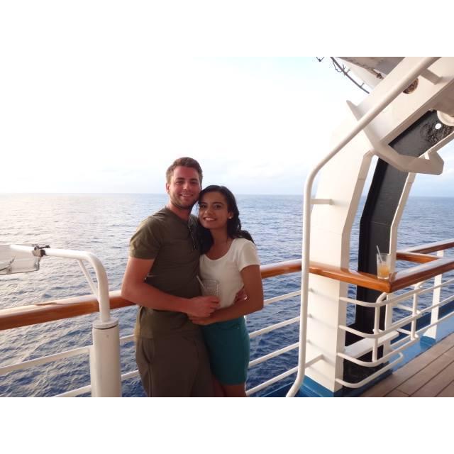 Cruise in Bahamas in December, 2013.