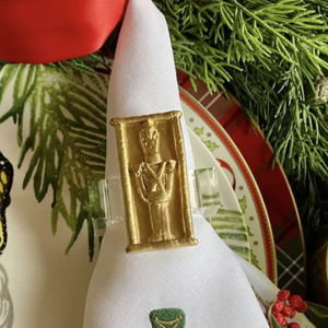 Nutcracker Napkin Rings - Set of 4