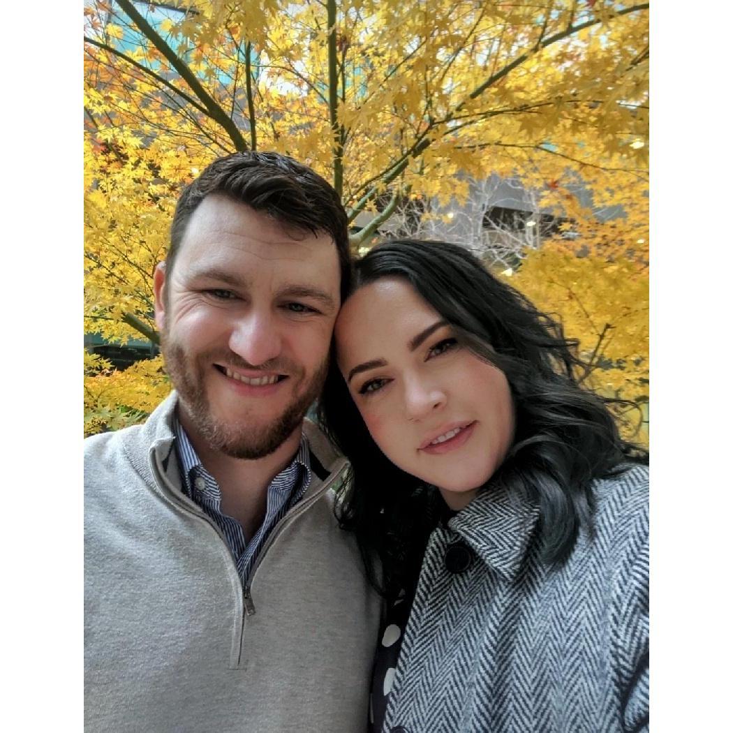 First picture after courthouse ceremony Dec 2020