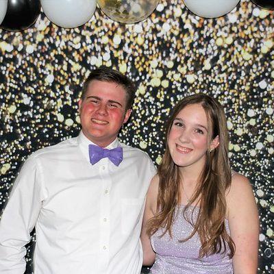 October 16 2021: Our "first date"! Allison invited Braden to her schools semi-formal dance.