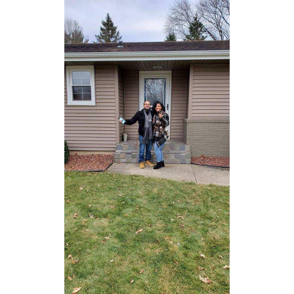 The purchase of our home!