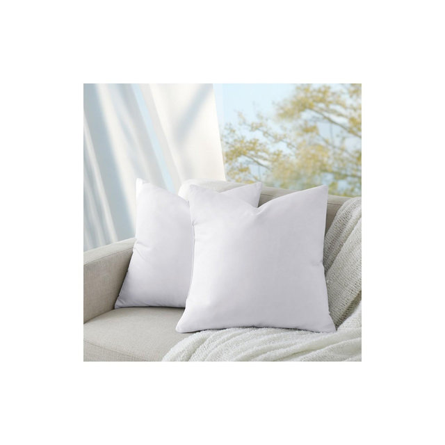 Peace Nest 2 Pack Throw Pillow Inserts, Bed and Couch Decorative Pillows, 26" x 26"