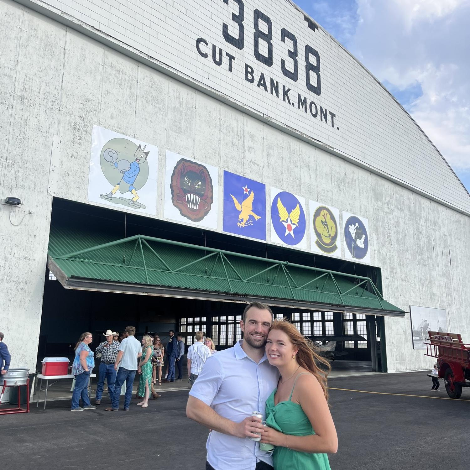 Gabe visited Mackenzie's home town for a wedding in July 2023.