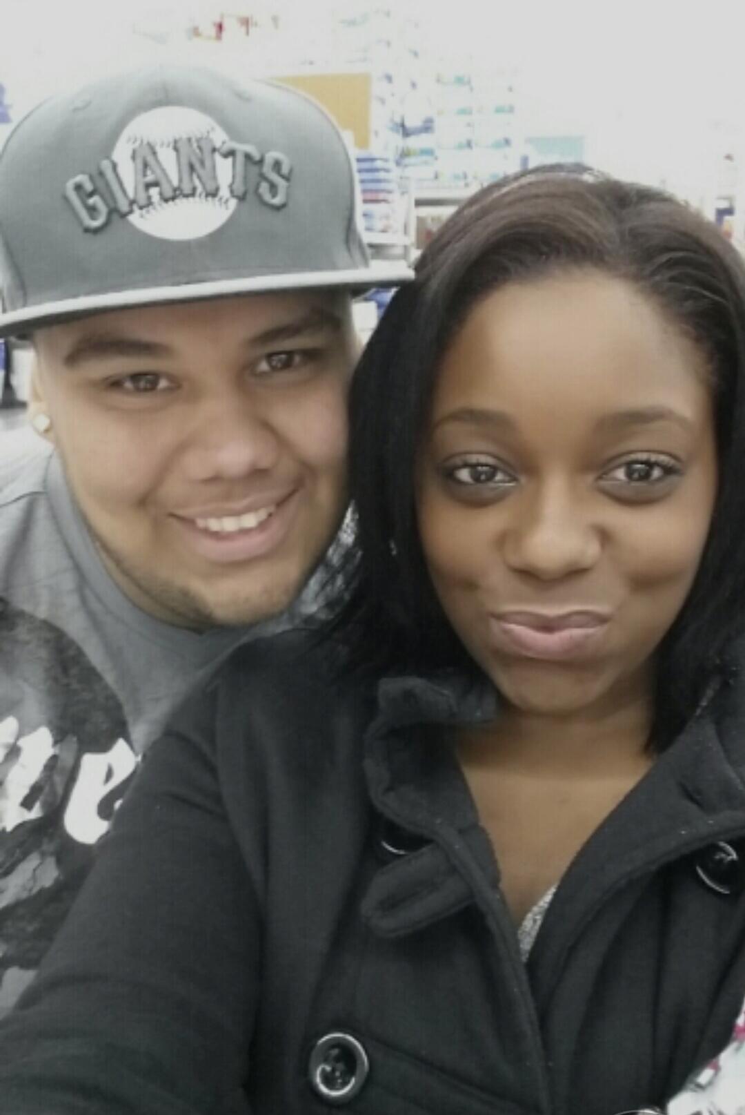 Our first picture together 😆