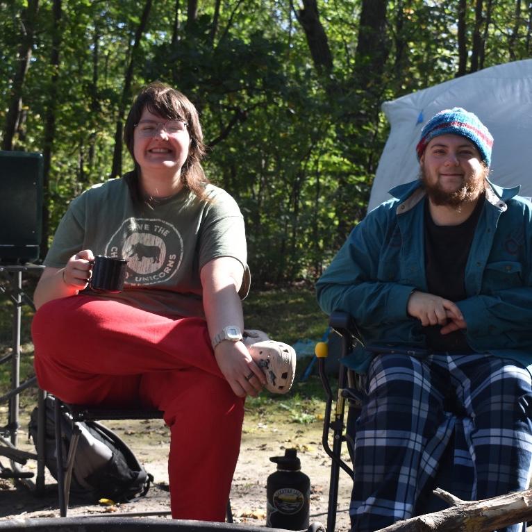 Good times around the campfire!