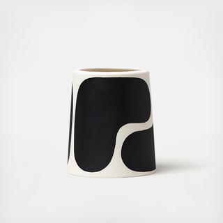 Color Block Pillar Vase