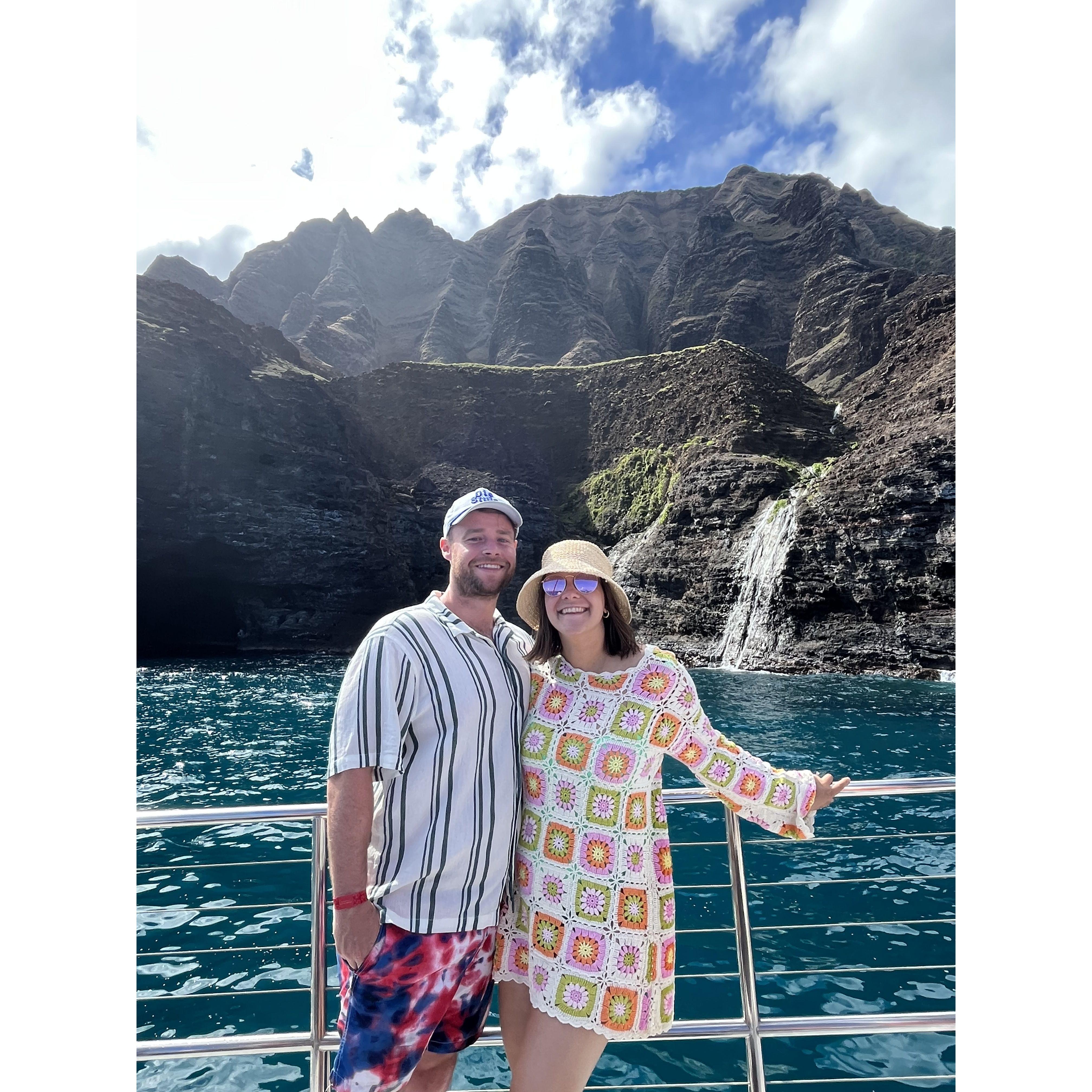 September 2023: HAWAII!! On a scuba boat tour