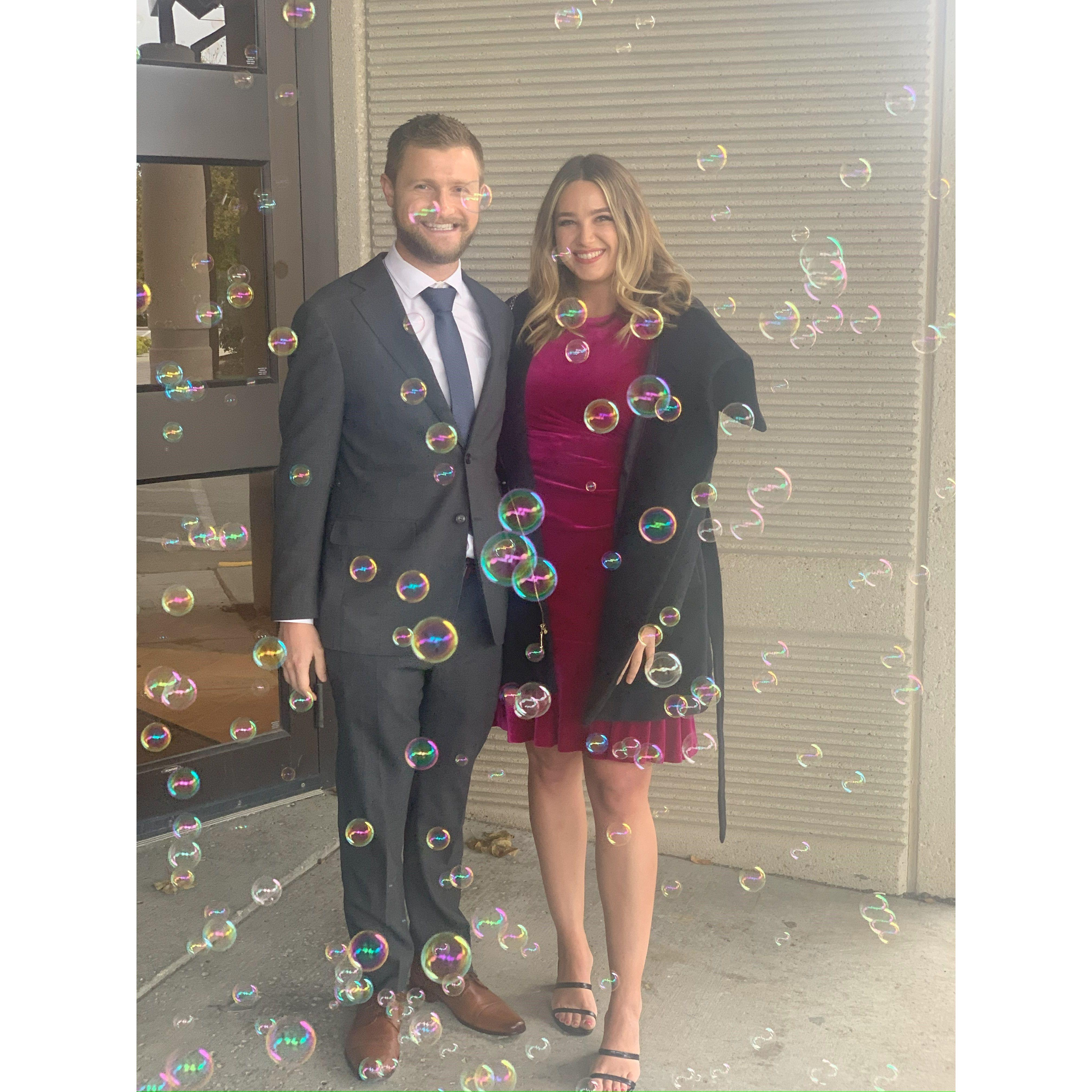 Cameron & Lindsey Wakley's wedding in October 2020!