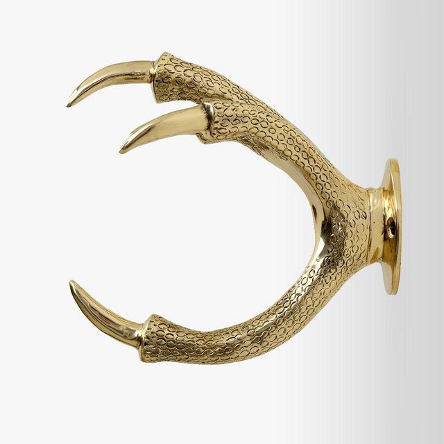 Claw hose holder Gold