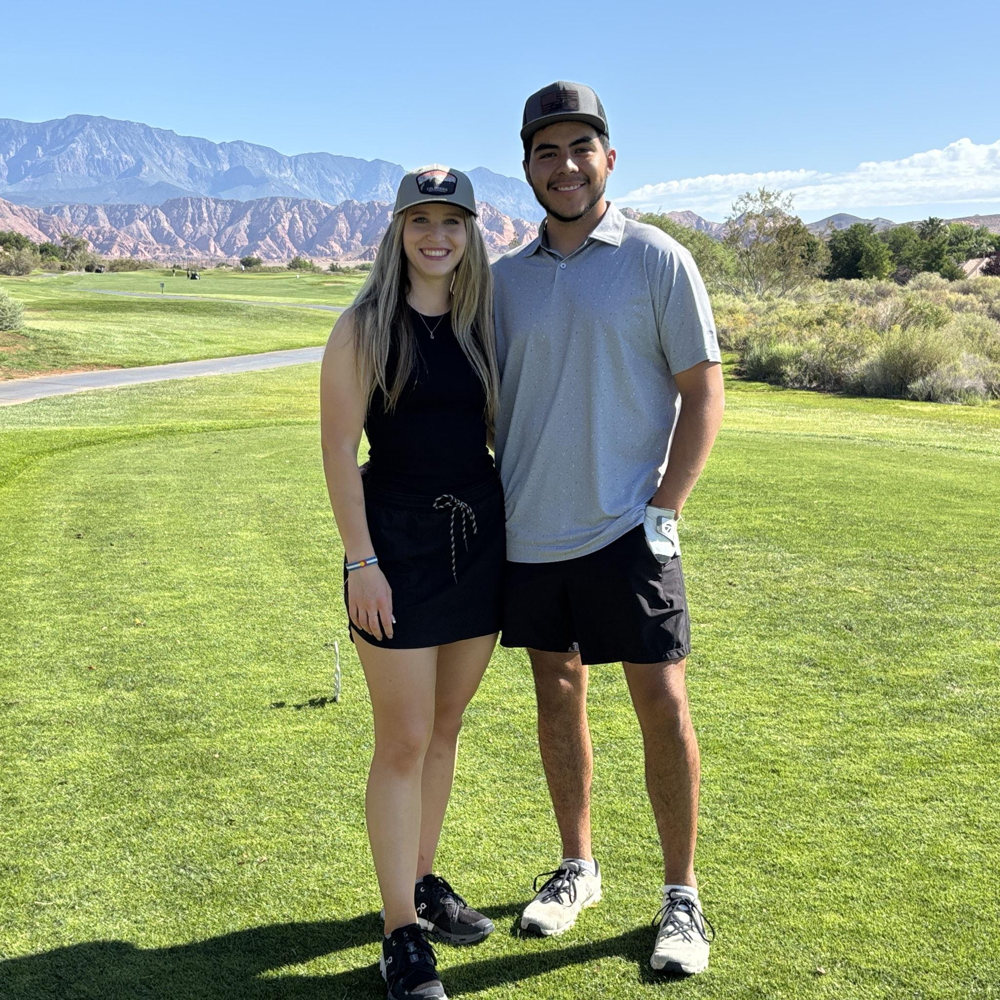 Golfing in St. George, Utah!